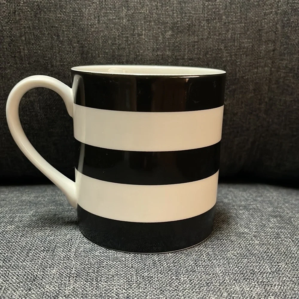 Kate Spade Wickford Red Letter Day Monogram Mug- A